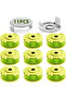 Ryobi One Plus+ AC80RL3 11ft 0.080" Cord Trimmer Spool 9-Pack Lines 2 Caps - 5