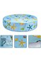 Pool Cover Tarpaulin - Round Waterproof & Tear-Resistant Outdoor Cover with Drawstring - Prevents Leaves & Debris - Blue - 160 x 30 cm - 5