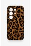 Tecno Camon 50 Pro 4g Compatible Dark Leopard Leather Pattern Silicone Case - 3
