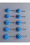 10 Piece Set of Modern Furniture Handles - Handles for Living Room, Kitchen, Children's Room (30mm Screws Included) - 3