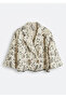 Embroidery Detailed Ecru Women's Jacket Ckt02198 - 2