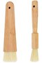 Multifunctional Food Brush - Cooking and BBQ - 2 Pieces - Wood