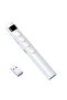 Wireless remote control pen, rechargeable, suitable for demonstrators, teachers, lecturers, presentations, and speeches - white. - 4