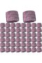 50-piece pack, cleaning pads, includes soap, steel wool soap pad, high-efficiency cleaning soap, scratch-resistant metal scouring pad.