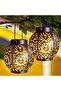 Solar-Powered Hanging Metal Rose Lantern - Wrought Iron Landscape Atmosphere Light for Courtyards, Gardens & Holidays - 4