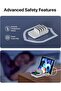 70W Charging Station for Multiple Devices, 5 Port Charging Dock with 15W Wireless Charger, 25W USB C PD/PPS Fast Charging for Galaxy, iPad, iPhone 15/14/13/Xs/Max - 4