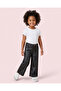 Girls Black Studded Wide Leg Jeans - 2