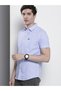 Men Slim Fit Checked Cutaway Collar Casual Shirt - 3