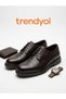 -Genuine Leather Men's Classic Shoes with Orthopedic Soles - 5