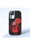 Mi 12t Compatible Case Camera Protector Black Silicone Couple Phone Case Girl Patterned