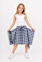 Girl's Asymmetrical Cut Skirt 1-5 Years 222845 - 3