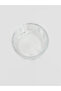 Lcw Home Colorless Embossed Lettered Glass Salt Shaker with Lid and Spoon - 2