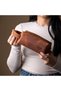 Genuine Leather Handbag Orange - for Daily and Stylish Use