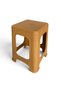 4 Pieces Large Size Rattan Stool Plastic Stool Durable - 2