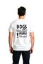Men's Graphic Printed Cotton T-Shirt Dog Lover Humor Pattern Relaxed Fit Casual Wear Modern Stylish