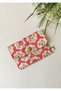 Mercan Vintage Floral Patterned Cotton Fabric Snap Wallet |   Card Holder 13X9 cm