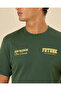 Men Green Graphic T-Shirt - 4