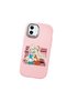 Pink Silicone Case with Shock-Absorbing Camera Protections Compatible with iPhone 12 Mini - 3