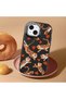 Black Silicone Case Compatible with iPhone 15 with Shock-Absorbing Camera Protections - 3