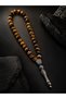 8mm Tiger's Eye Natural Stone Prayer Beads and Bracelet Set Medium Size Men's Premium Design - 5