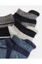 Men Assorted Half Terry Ankle Socks (Pack Of 3) - 3