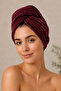 100% Cotton Muslin Hair Drying Cap |   Highly Absorbent, Lightweight and Breathable Hair Towel - 3