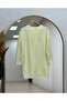 Mahay Heart Embroidered Slit Tunic-Ss13074 Yellow - 8