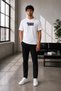 Unisex Oversize Embroidered Thor Design 100% Cotton T-Shirt - 2