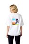 Women's Oversize T-Shirt Bmx Freestyle Urban Street Style Printed Relaxed Fit Casual Wear Modern Stylish