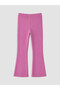 Lcw Kids Ecru Elastic Waist Floral Girls' Leggings 2-Piece - 5
