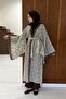 Cream Florist Kimono - 3