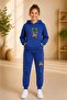 Busekids New Season Printed Hooded Children's Tracksuit Set