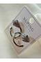 Snake Earrings Silver Color with Green Eyes Zircon Stone Original Xuping - 3