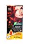 Permanent Hair Color Creme Colouring Cream Tube 40ml + Developer Milk Bottle 60ml With Gloves Intense Red 100ml