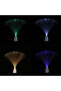 Color-changing LED fiber optic night light. - 2
