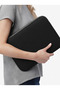 Black 17-17.3 Inch Compatible Waterproof Fabric and Zipper Detailed Unisex Case Notebook Laptop Bag - 4