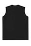 Colorful Butterflies Printed Women's Regular Fit Crew Neck Sports Sleeveless T-Shirt - 2