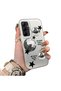 Samsung Galaxy A35 Compatible Minimalist Black Star Case, Durable Protective Case for Daily Use - 2