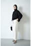 Women's Long Back-Tie Hijab Shirt with Six Drawstrings and Tie-Up at the Back - 5
