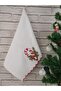 100% Cotton Vivid Colorful Embroidered 46X71 cm Double Towel Set - 2