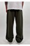 Star Embroidered All Seasons Wearable Adjustable Leg Loose Sweatpants - 6