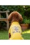 Miniş Yellow-Black Small Breed Dog Pique Fabric Polo T-Shirt - 2