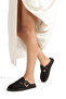 Women's Suede Orthopedic Sole Adjustable Buckle Daily Comfortable Stylish Thick Sole Troc Sabo Slippers - 4