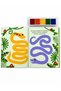 As Beautiful as the Picture Finger Painting Book 5 Colors Paint Included Washable Finger Paint Activity Book Ages 3+ - 2