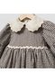 Luna Gingham Baby Girl Dress with Bag Accessories - 3