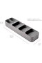 DrawerStore Compact Utensil Organizer For Kitchen Drawer Silverware, Flatware Tray, Gr - 5