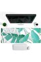 Large Gaming Mouse Pad with Stitched Edges, Minimalist Topographic Map Desk Mat, Extended XL Mousepa - 2