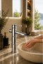 Bamboo Chrome Bowl Sink Faucet |   Premium Model |   Luxury Vintage Lavatory Faucet - 3