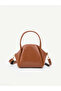Parma Women's Hand and Shoulder Bag with Zipper Detail and Adjustable Strap - 5