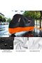 XXXL black waterproof motorcycle cover. - 4